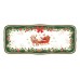 Правоъгълно плато за сервиране 36х15см Christmas Heritage